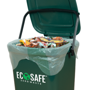EcoSafe® Compostable Small Food Scraps Bag with Handles – (Case)