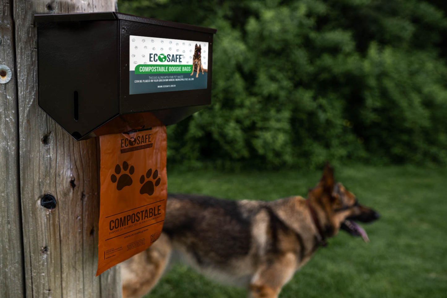 Compostable Doggie Bag - Leash Dispenser Roll (Case)