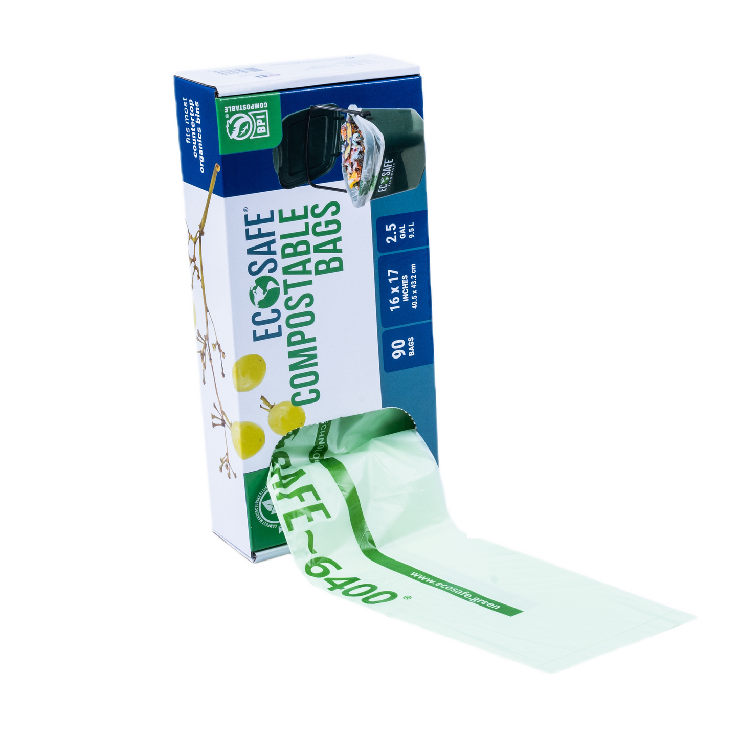 Compostable Small Food Scraps Bag – Club Pack