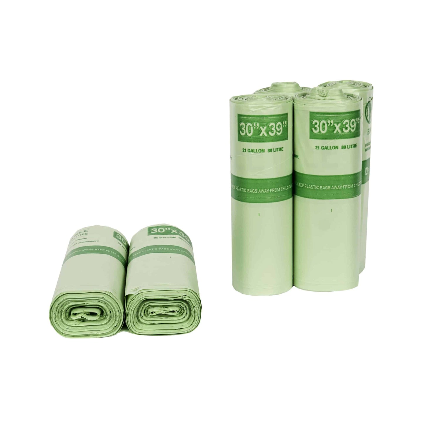 30×39″ Compostable Bag / Liner – Extra Strong