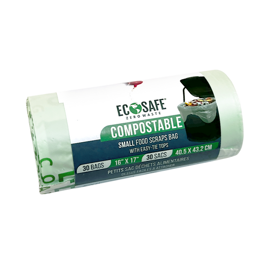 EcoSafe® Compostable Small Food Scraps Bag with Handles