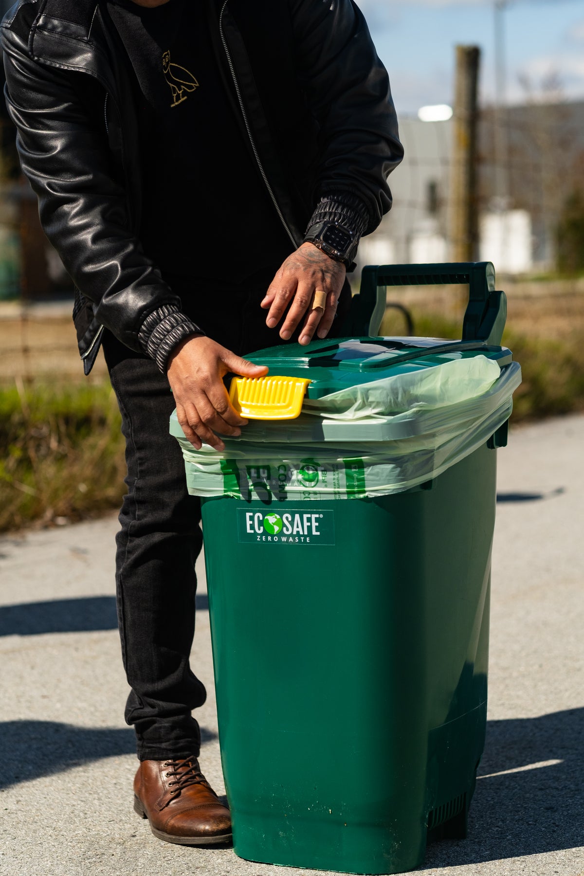 Customer participation in organics collection