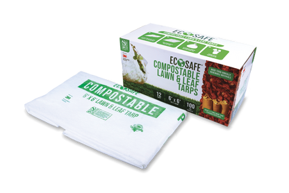 72x72" Compostable Lawn and Leaf Tarp