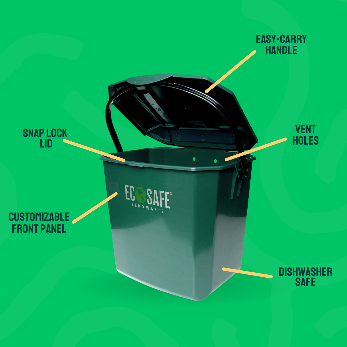 EcoSafe Kitchen Bin