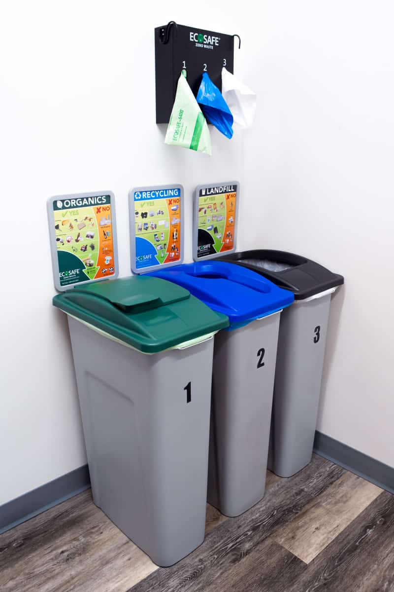 Ecosafe Green | Zero waste - waste bins
