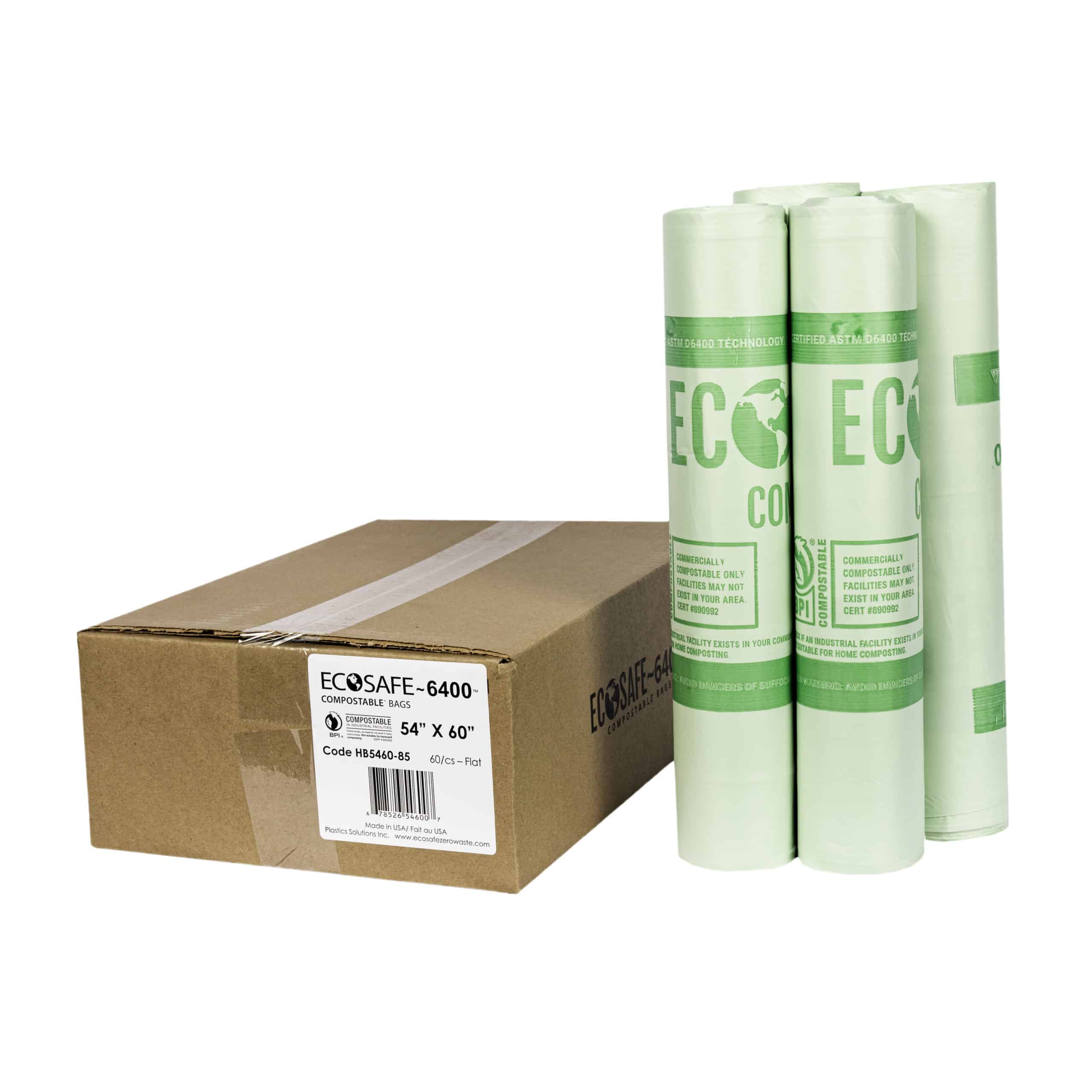 EcoSafe 54x60 Compostable Bags/Liners