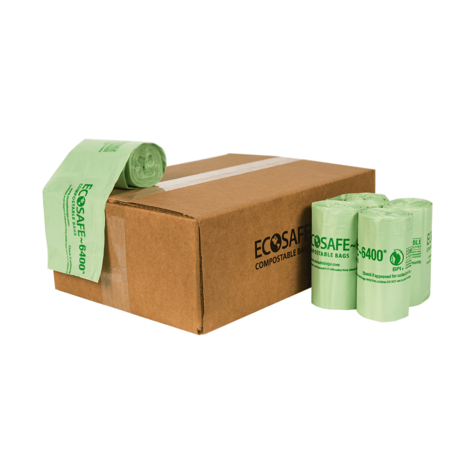 EcoSafe 18.25x25 Compostable Bags/Liners