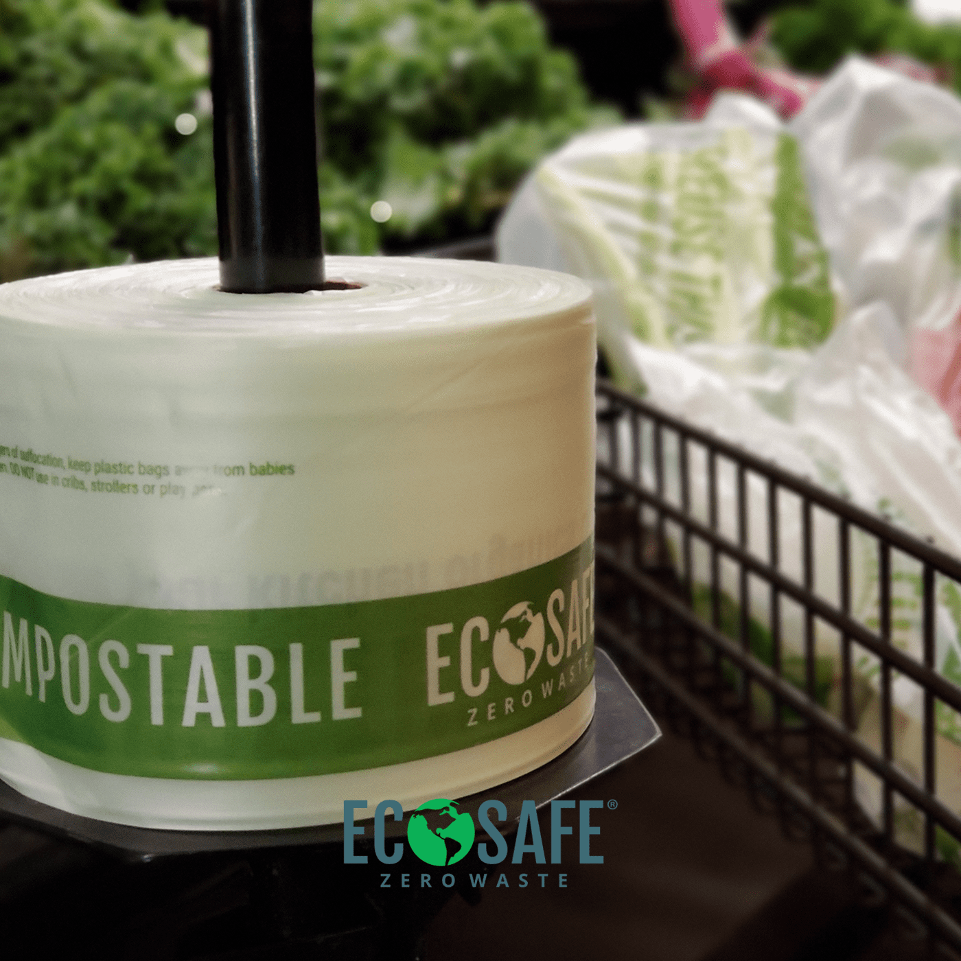 EcoSafe6400 Compostable Produce Bags